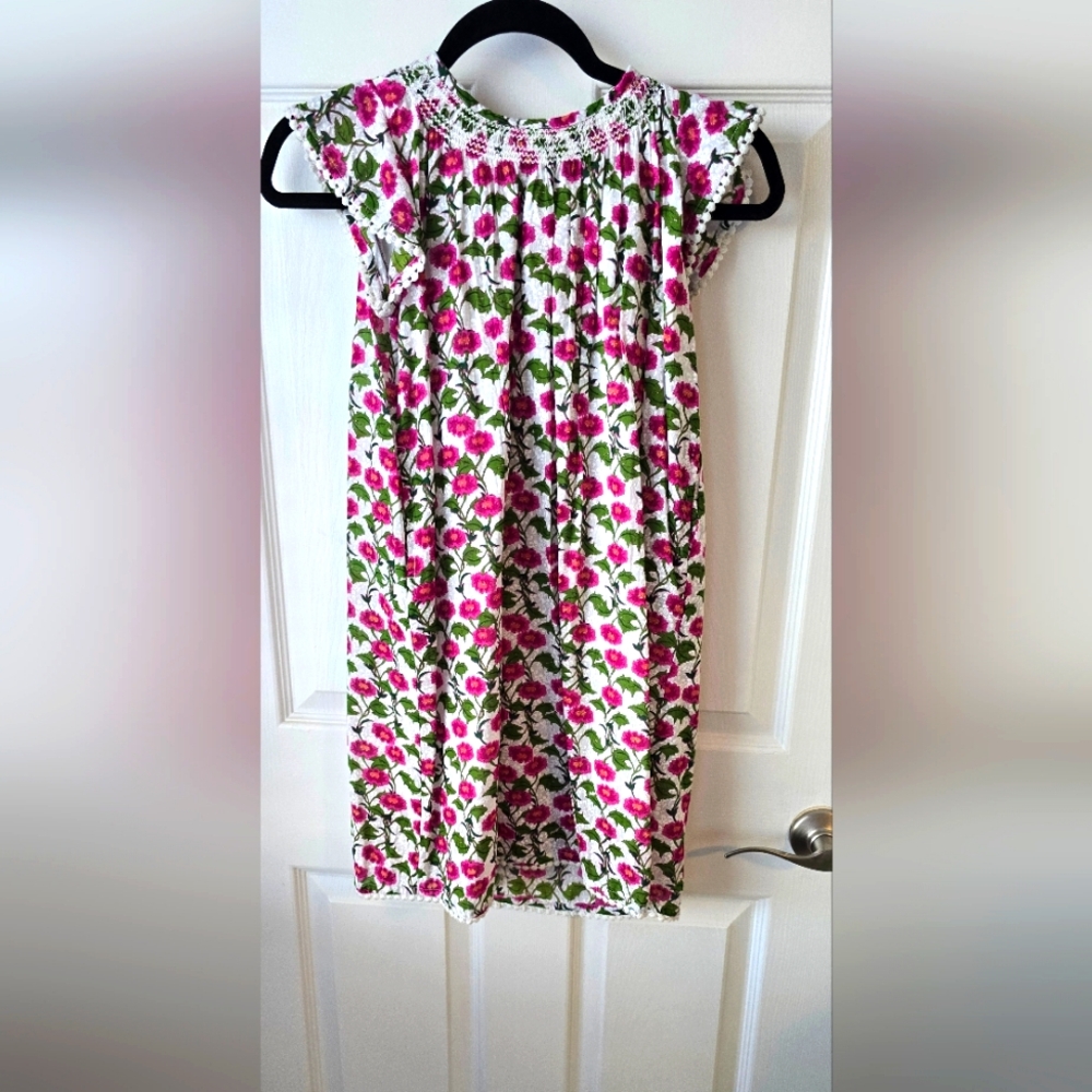 Roller Rabbit Floral Dress Girls Size 12